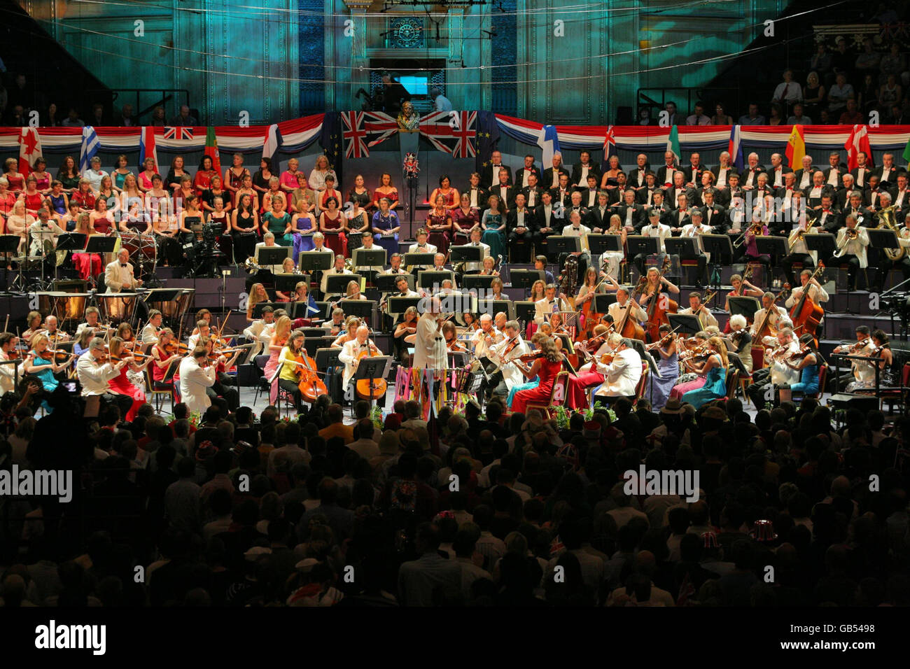 The Last Night of the Proms London Stock Photo Alamy
