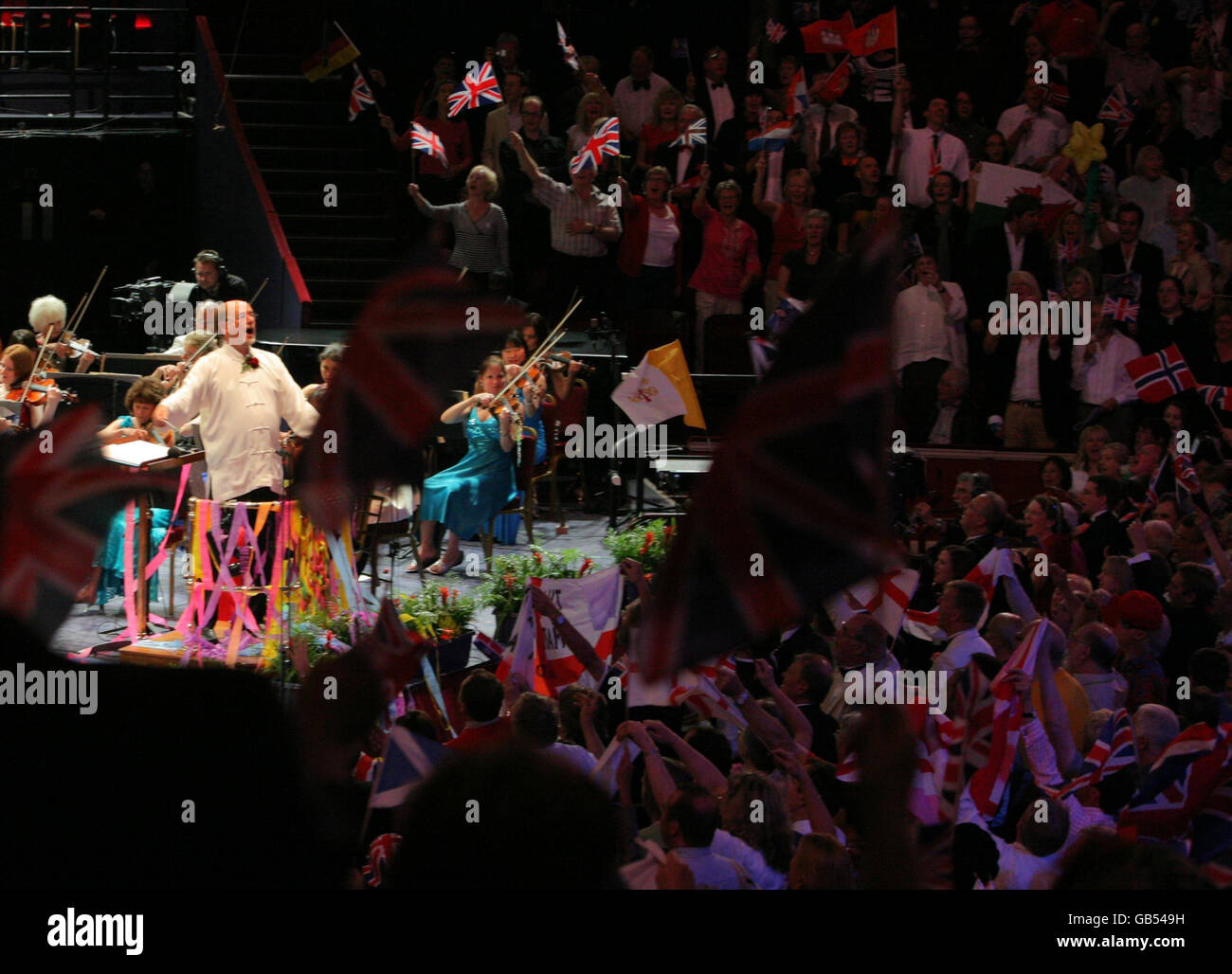 The Last Night of the Proms London Stock Photo Alamy