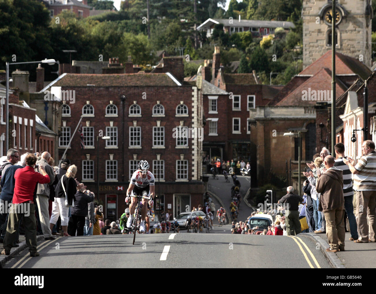 Cycling - The Tour of Britain 2008 - Stage 4 - Worcester to Stoke on Trent Stock Photo