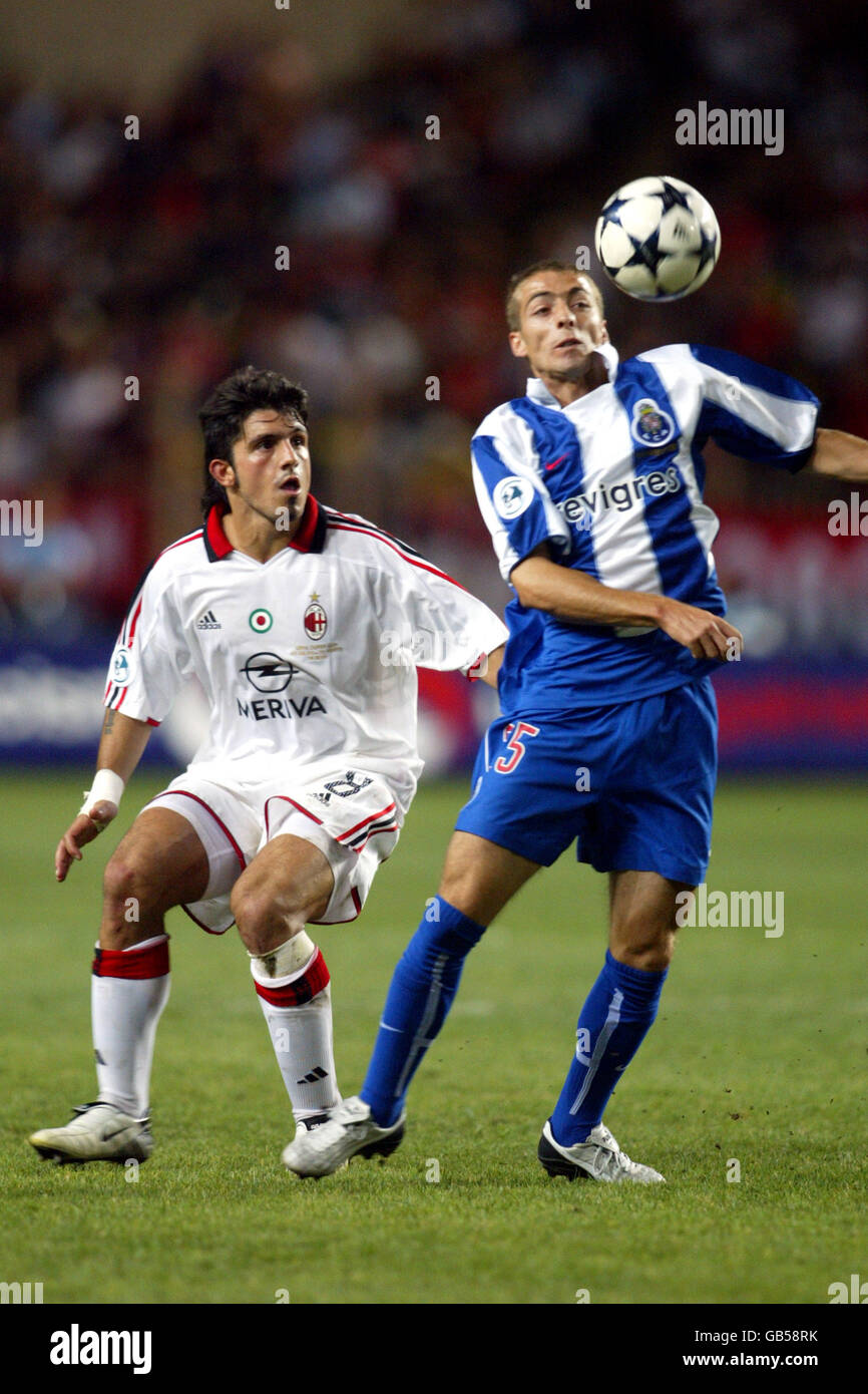 Programme Rare AC Milan Vs FC Porto - Super Coupe UEFA - Monaco 2003