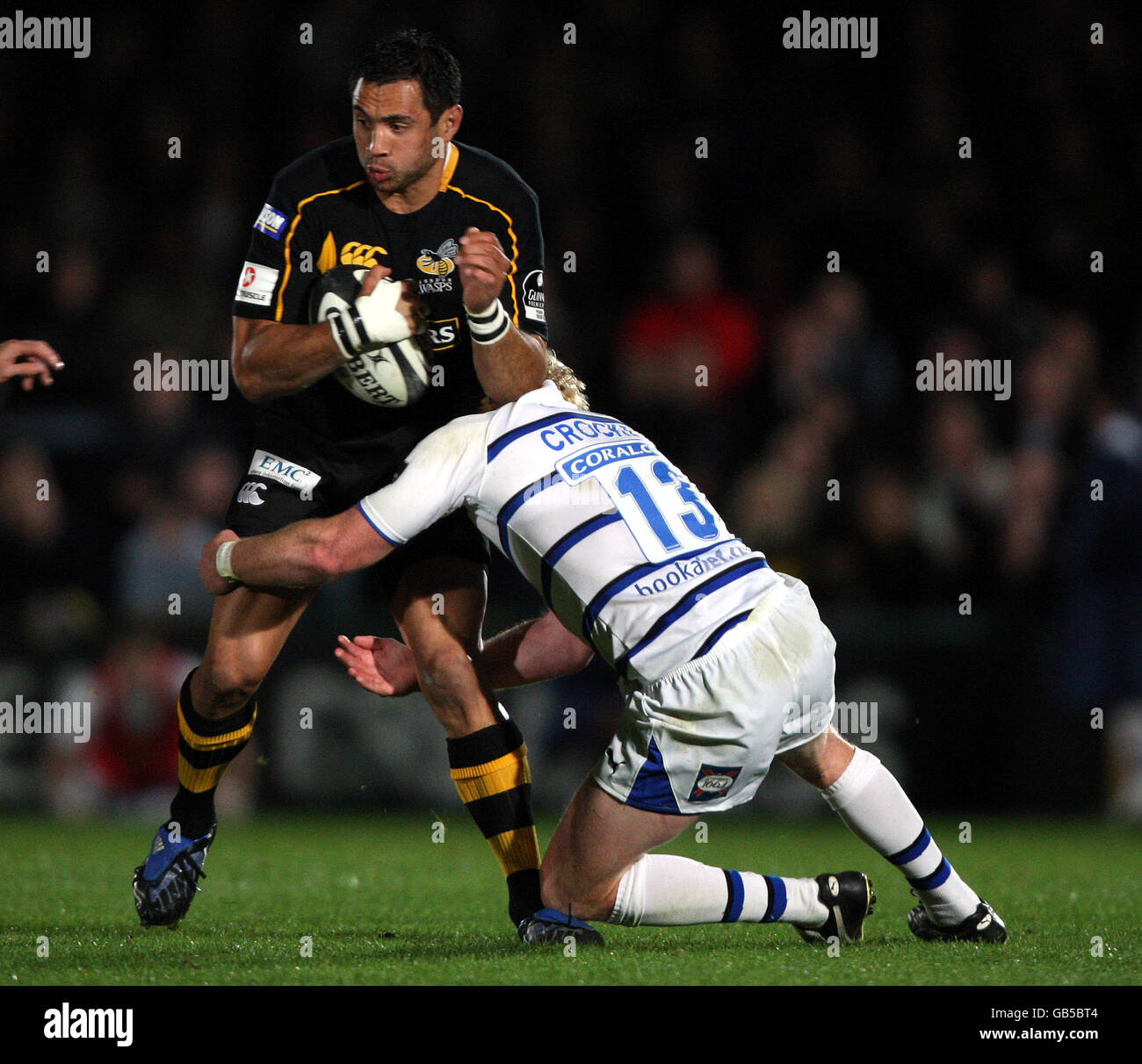 Rugby Union - Guinness Premiership - London Wasps v Bath - Adams Park Stock Photo