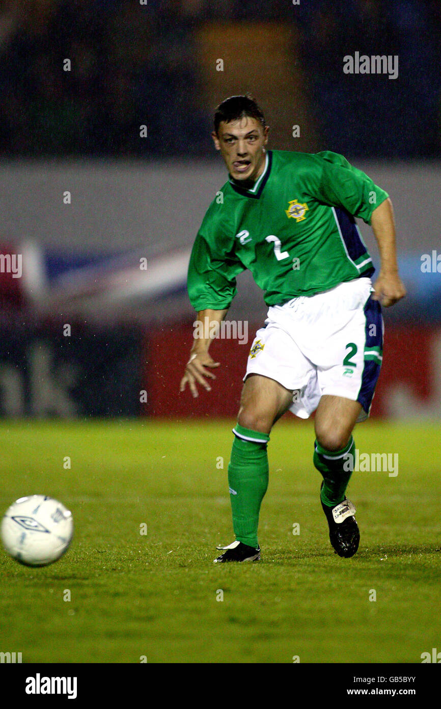 2004 international football northern ireland hires stock photography