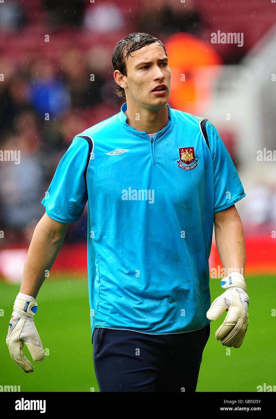 Soccer - Barclays Premier League - West Ham United v Bolton Wanderers - Upton Park Stock Photo