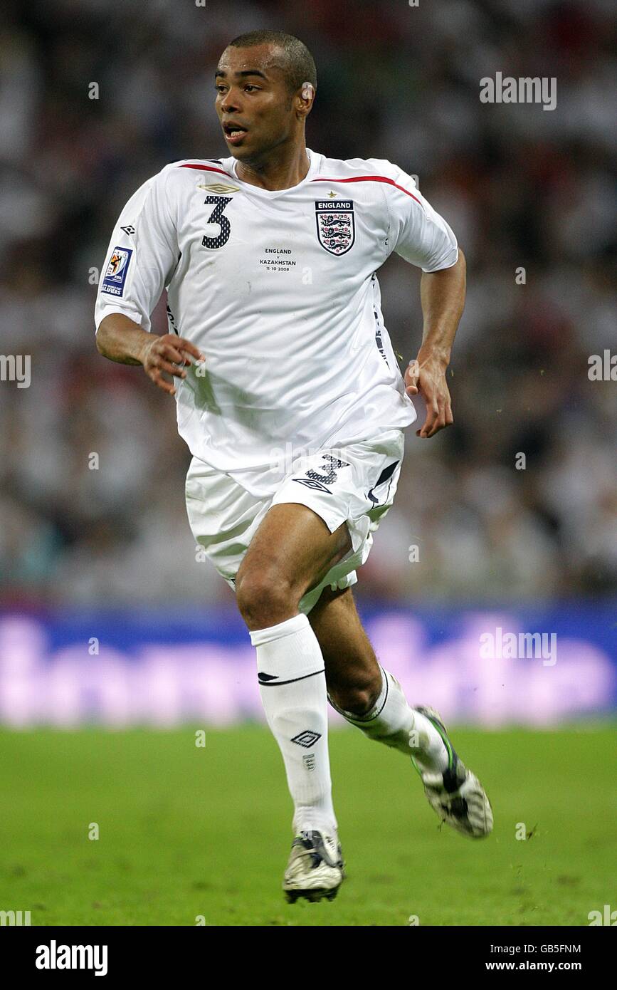 Soccer - FIFA World Cup 2010 - Qualifying Round - Group Six - England v Kazakhstan - Wembley Stadium Stock Photo