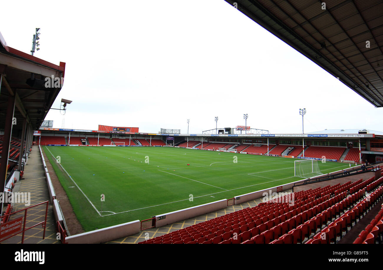 Soccer - Coca-Cola Football League One - Walsall v Peterborough United - Banks's Stadium Stock Photo