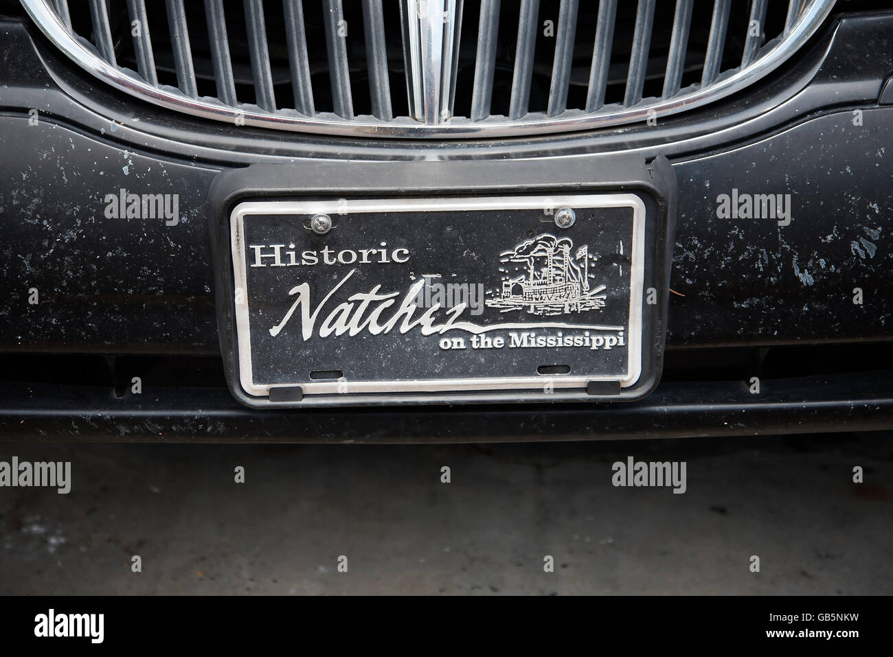 Car in Natchez Mississippi in the USA Stock Photo Alamy