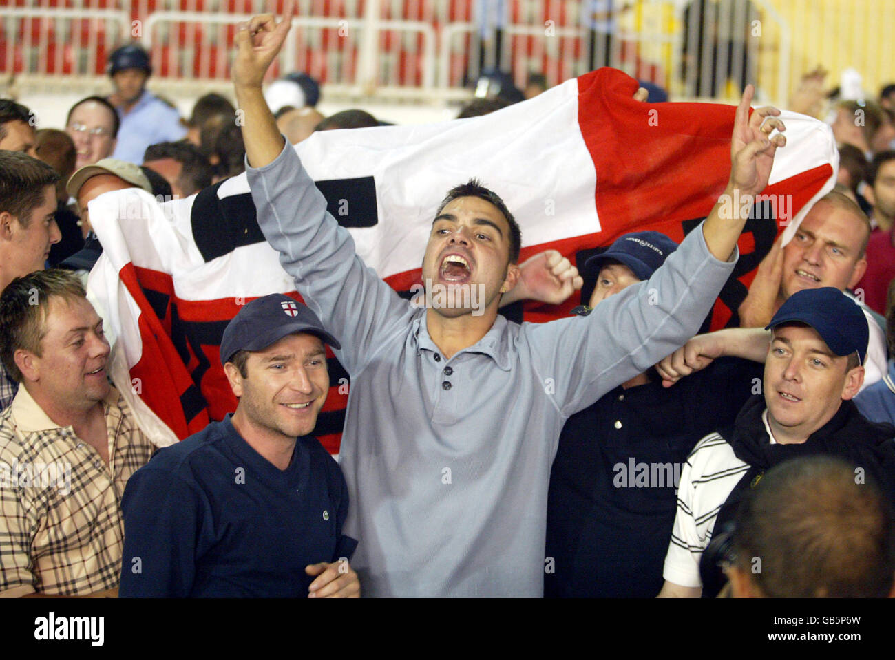 Euro 2004 england fans hi-res stock photography and images - Page