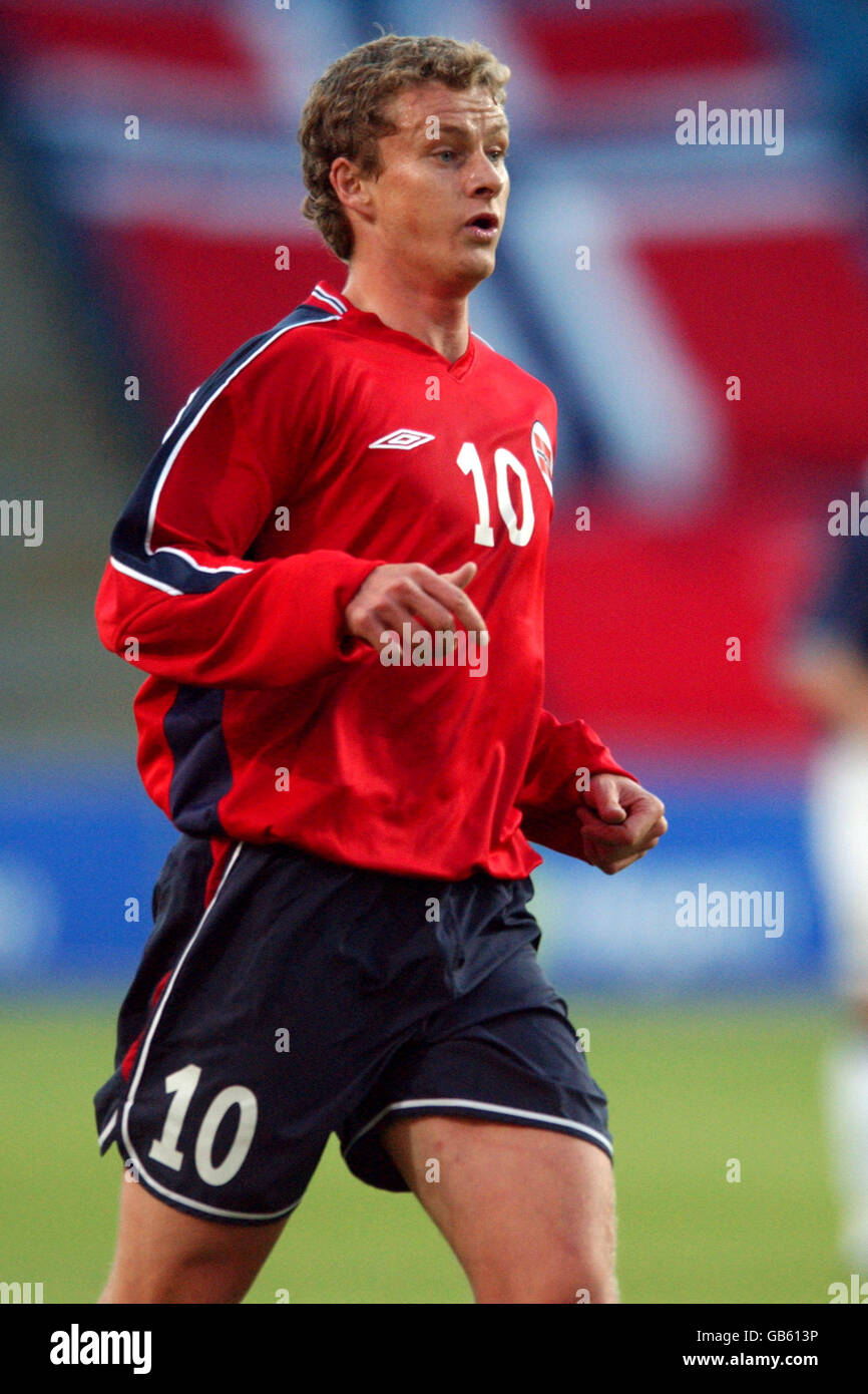 Soccer - International Friendly - Norway v Scotland. Ole Gunnar