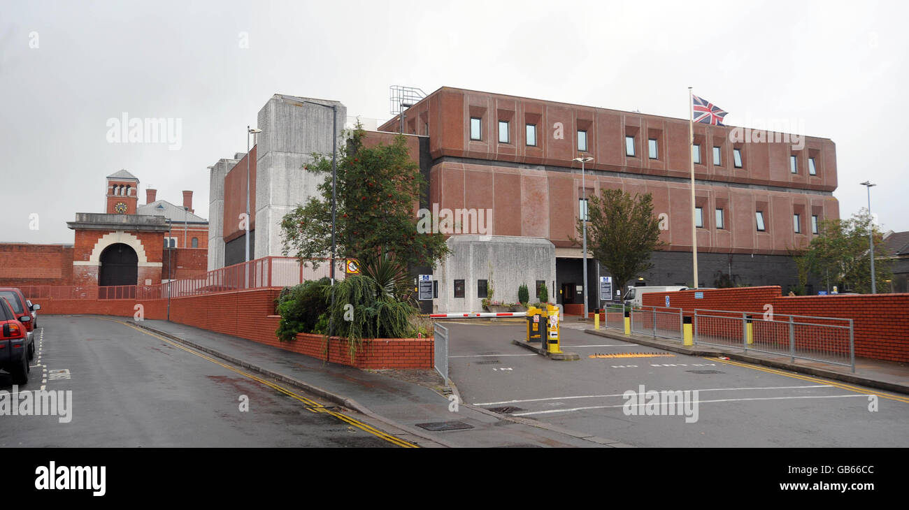 General view of HM Prison Bristol in Horfield, Bristol. Stock Photo