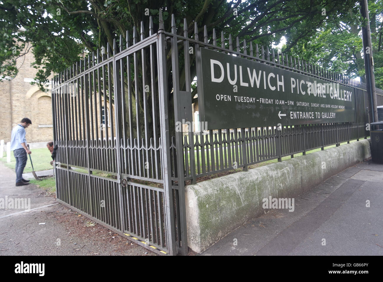 Dulwich village, land mark , Dulwich picture gallery , Stock Photo