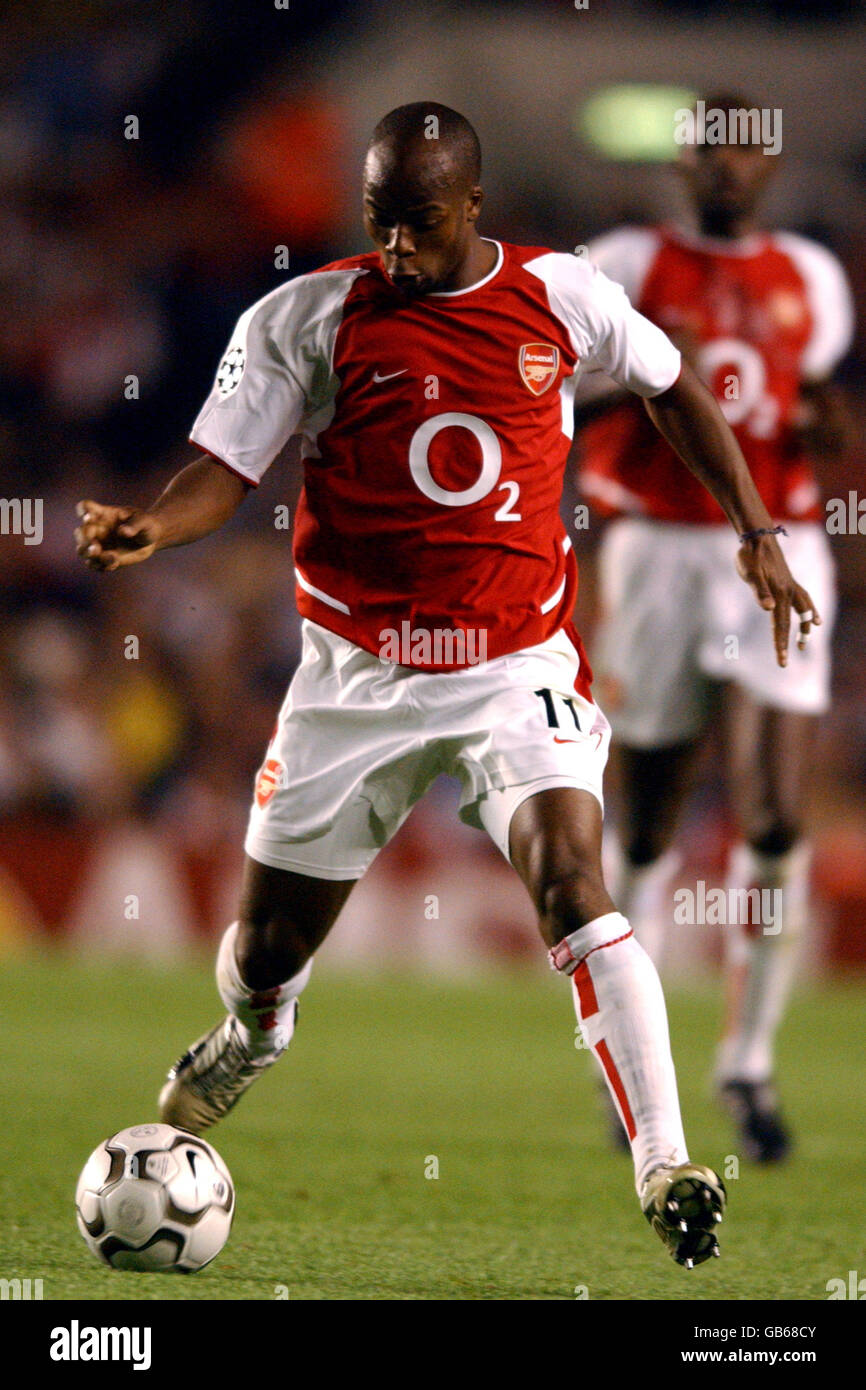 Photo Dédicacée De Sylvain Wiltord (Arsenal) - 10x8 - Avec Certificat D'authenticité
