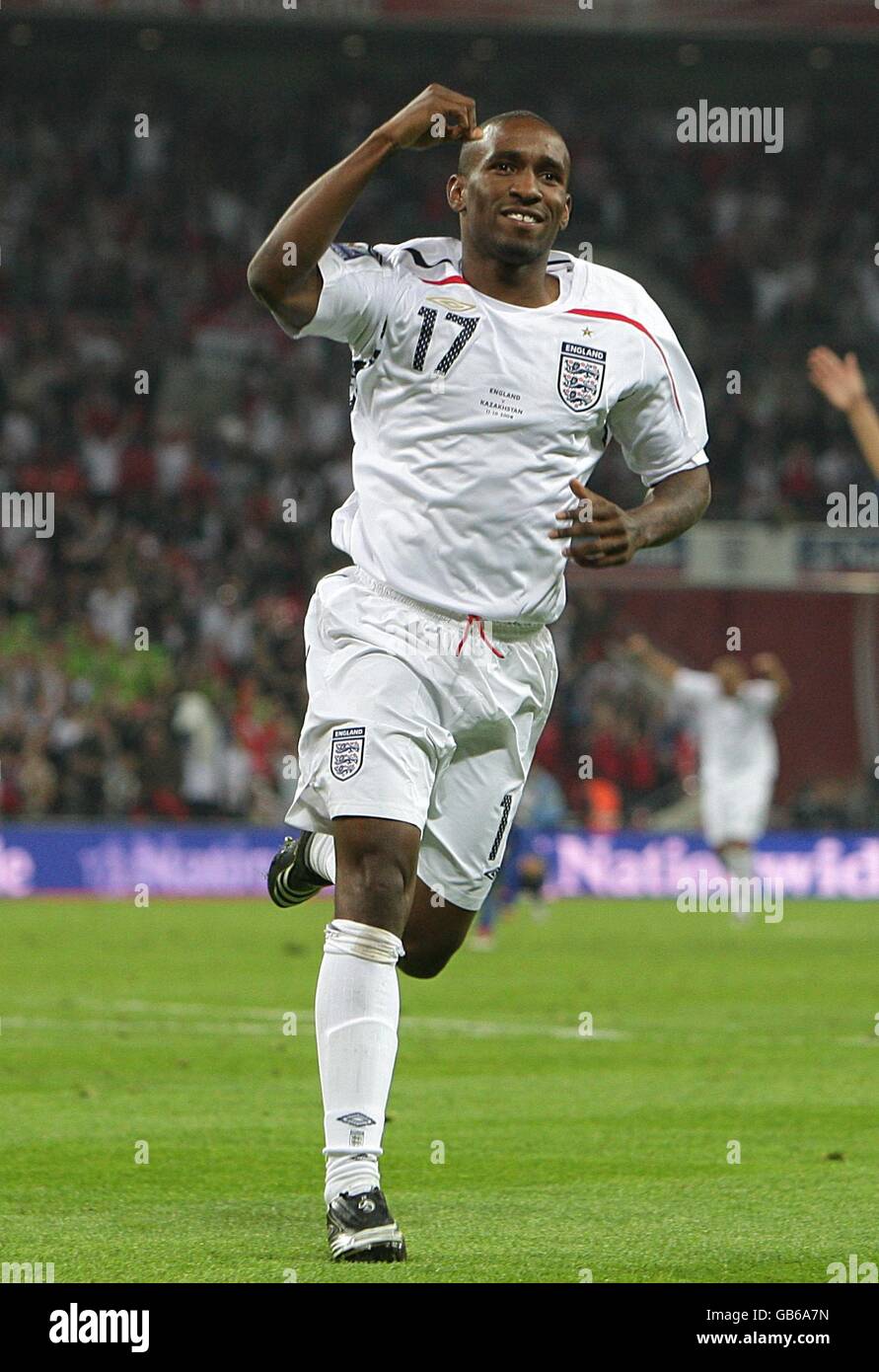 Soccer - FIFA World Cup 2010 - Qualifying Round - Group Six - England v Kazakhstan - Wembley Stadium Stock Photo