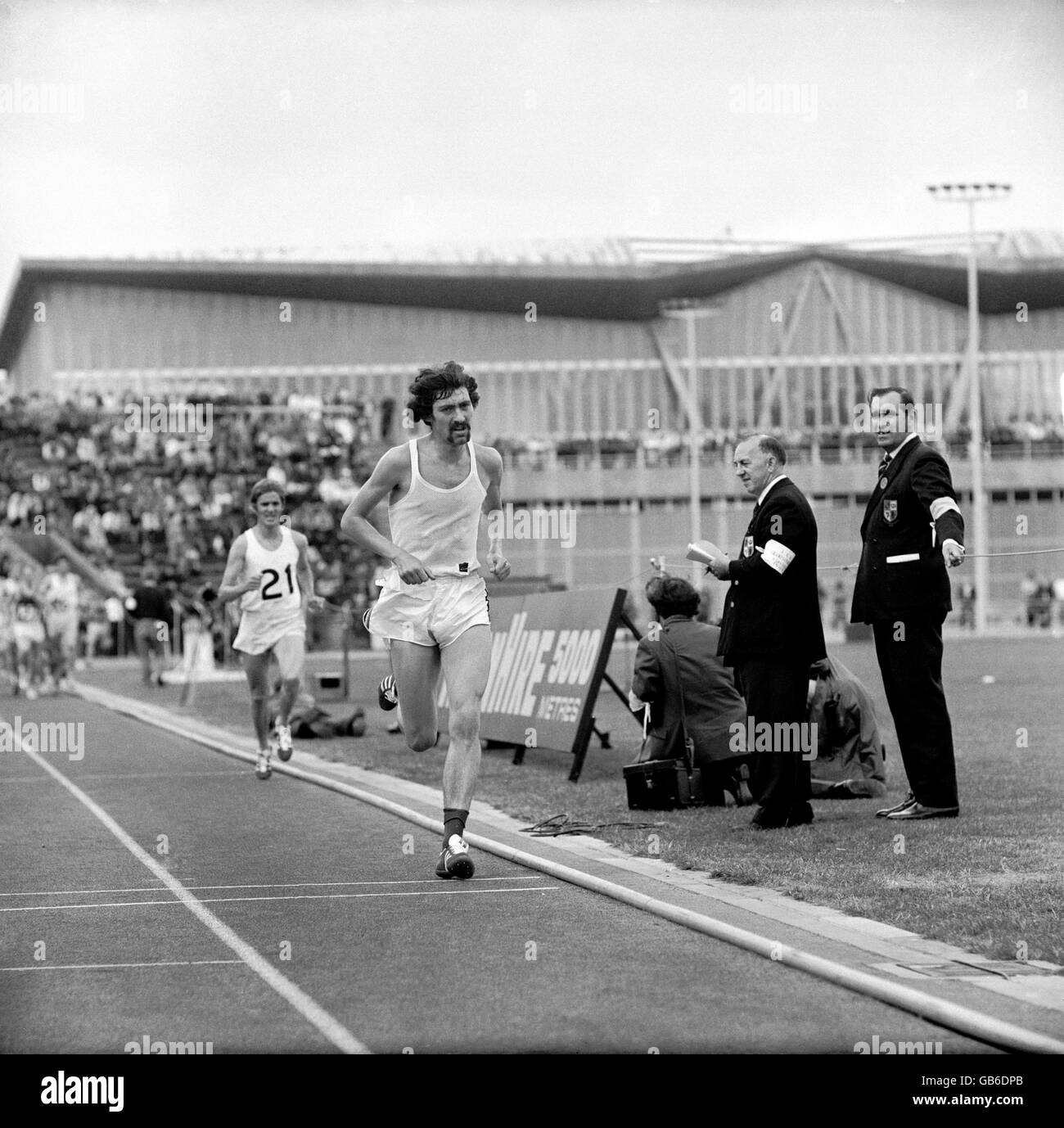 Athletics aaa championships crystal palace Black and White Stock Photos