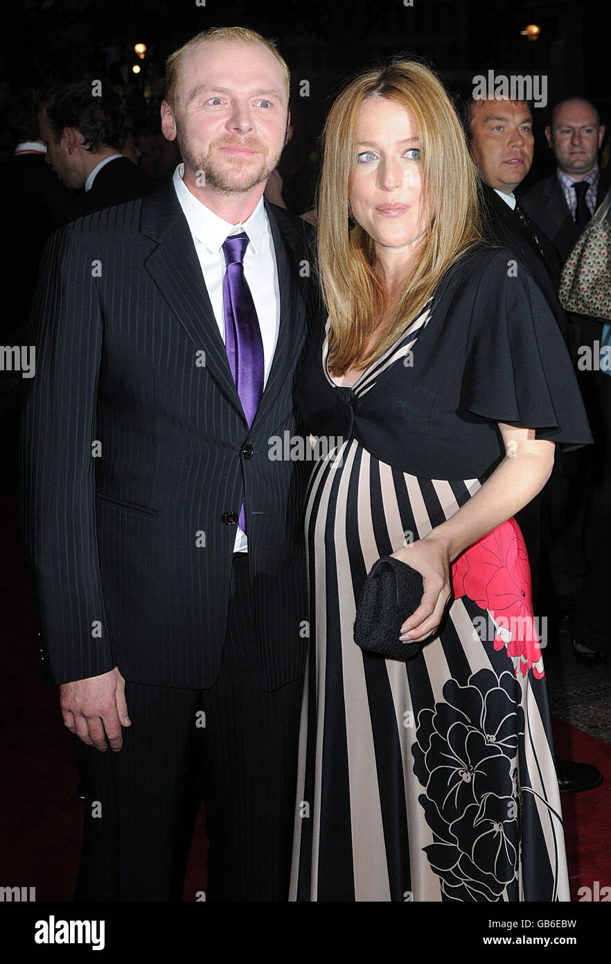 How To Lose Friends and Alienate People Premiere - London Stock Photo ...