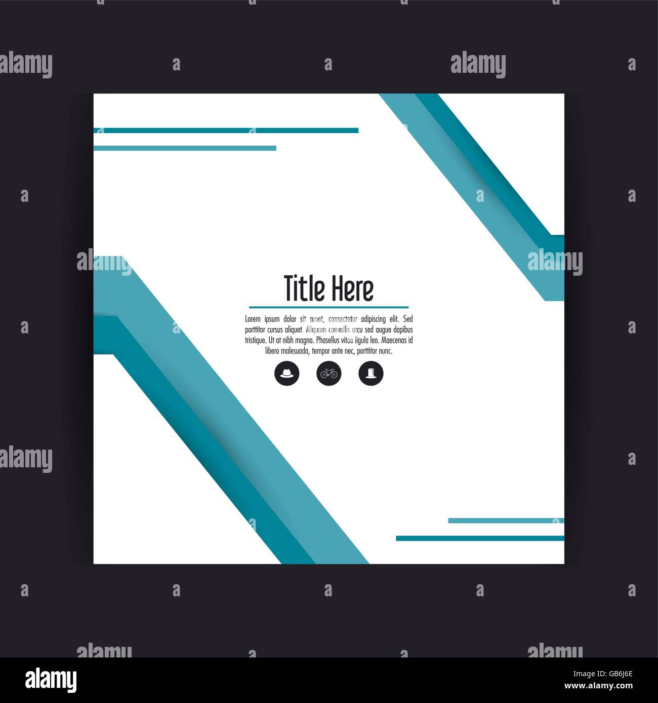 Frame icon. Cover background. Vector graphic Stock Vector Image & Art ...