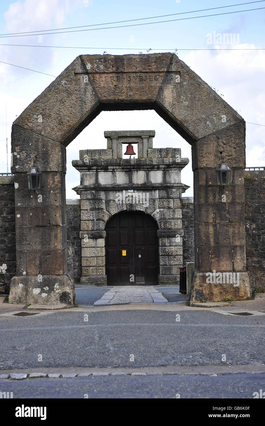 HM Prison Dartmoor Devon Stock Photo Alamy