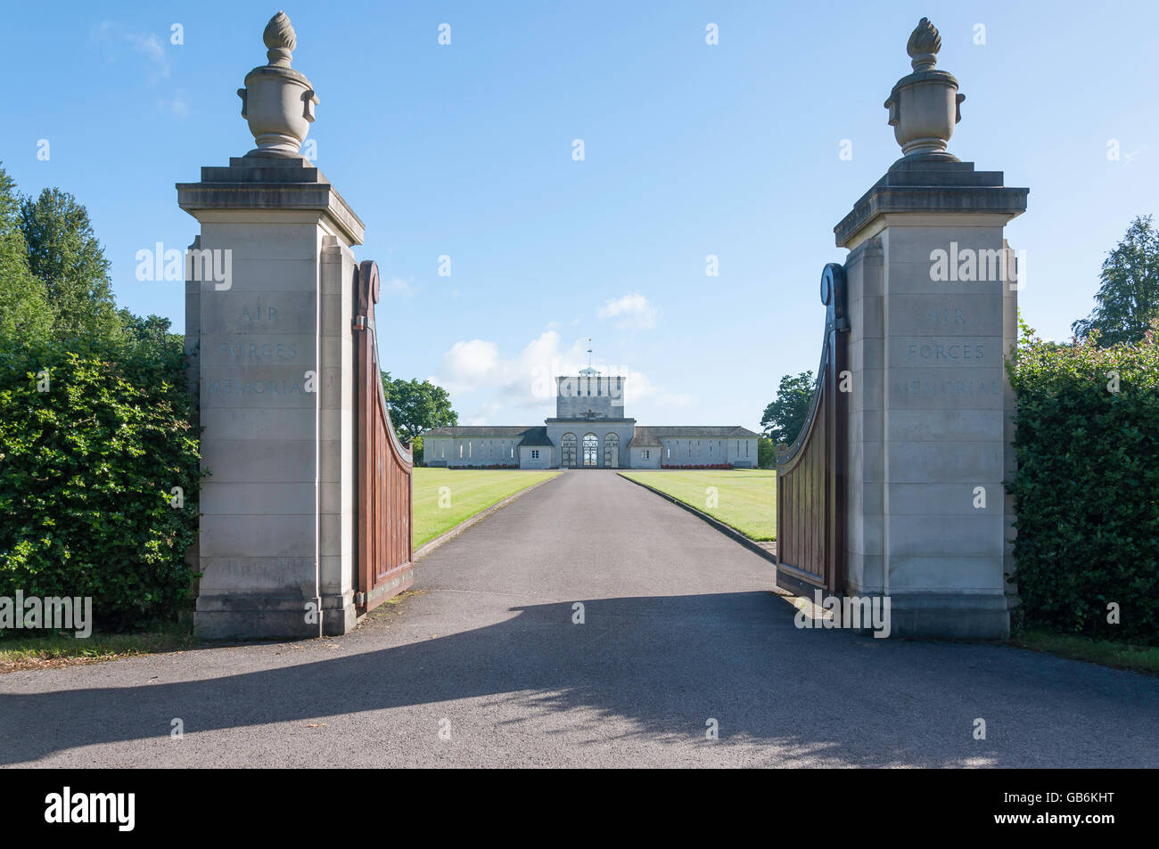 Air Forces Memorial, Cooper's Hill Lane, Englefield Green, Surrey, England, United Kingdom Stock Photo