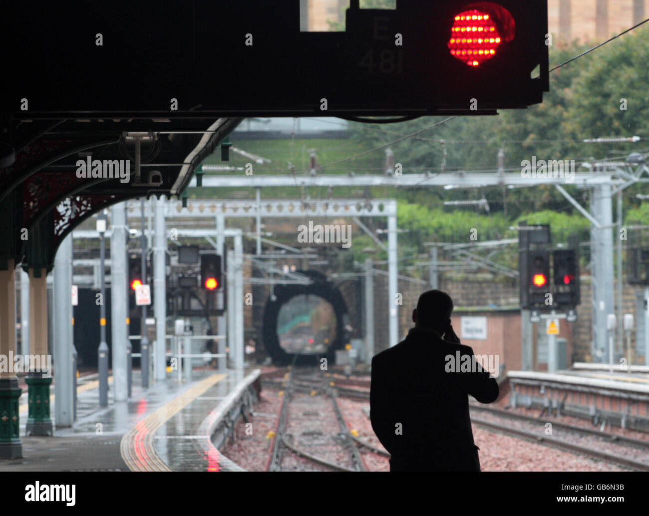 Network rail strike scotland hi-res stock photography and images - Alamy