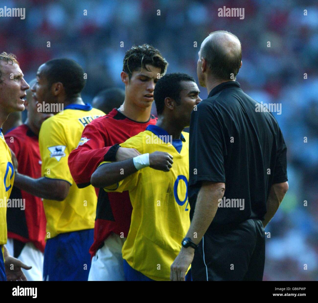 C.Ronaldo vs Ashley Cole on Make a GIF