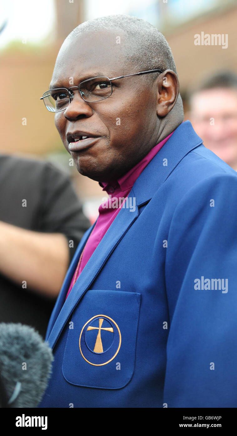 The of York Dr John Sentamu at the official opening of the