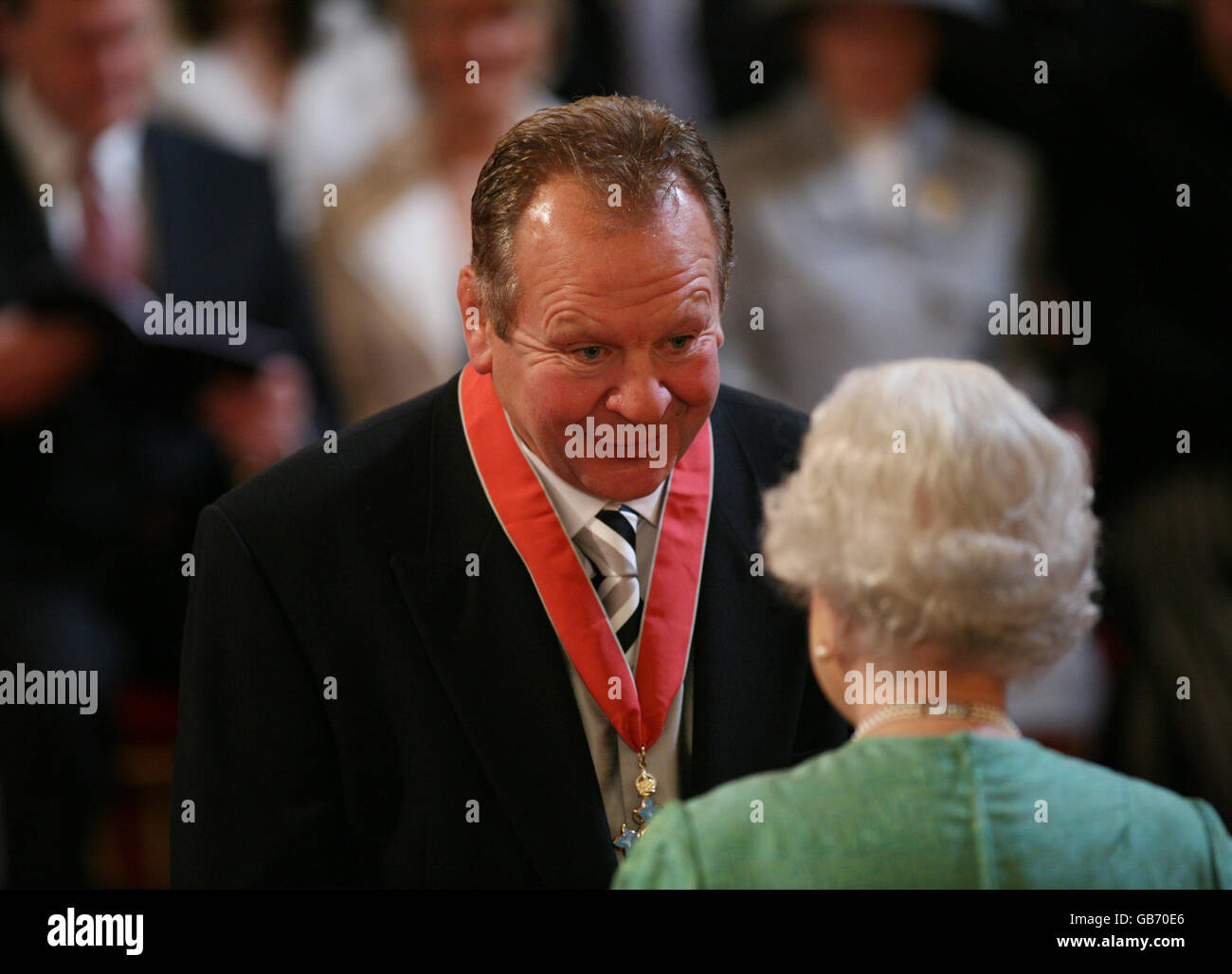 Former England rugby captain Bill Beaumont is made a CBE, by Queen 