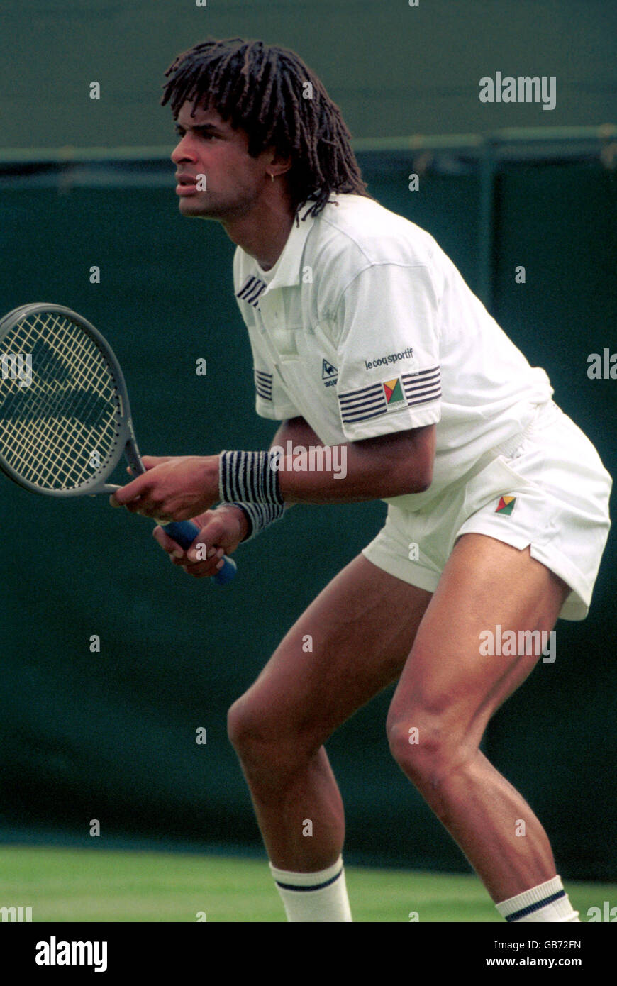 Tennis - Wimbledon Championships - Men's Singles - Yannick Noah v Wayne  Ferreira Stock Photo - Alamy