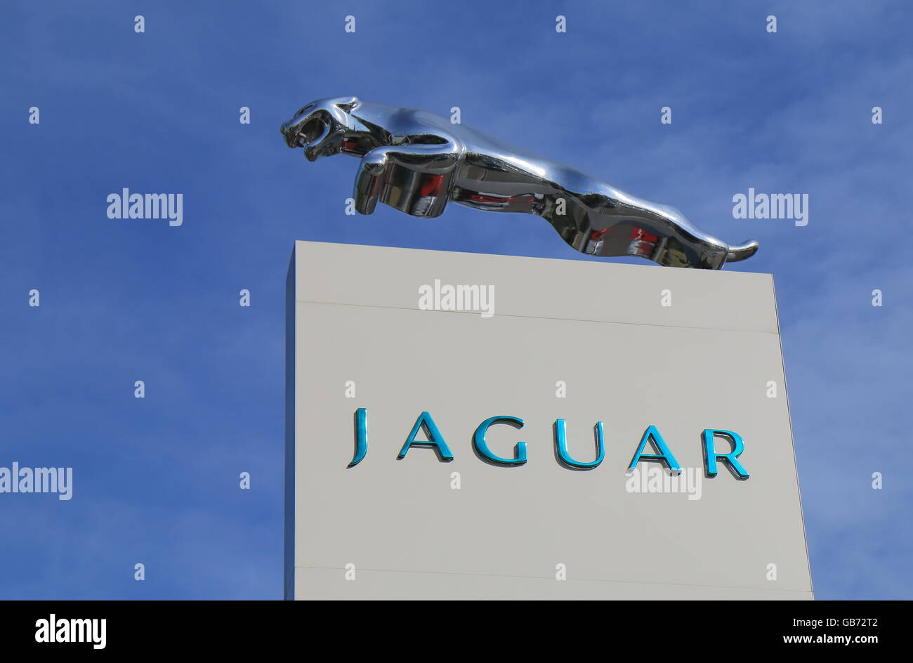 Jaguar car manufacturer Stock Photo