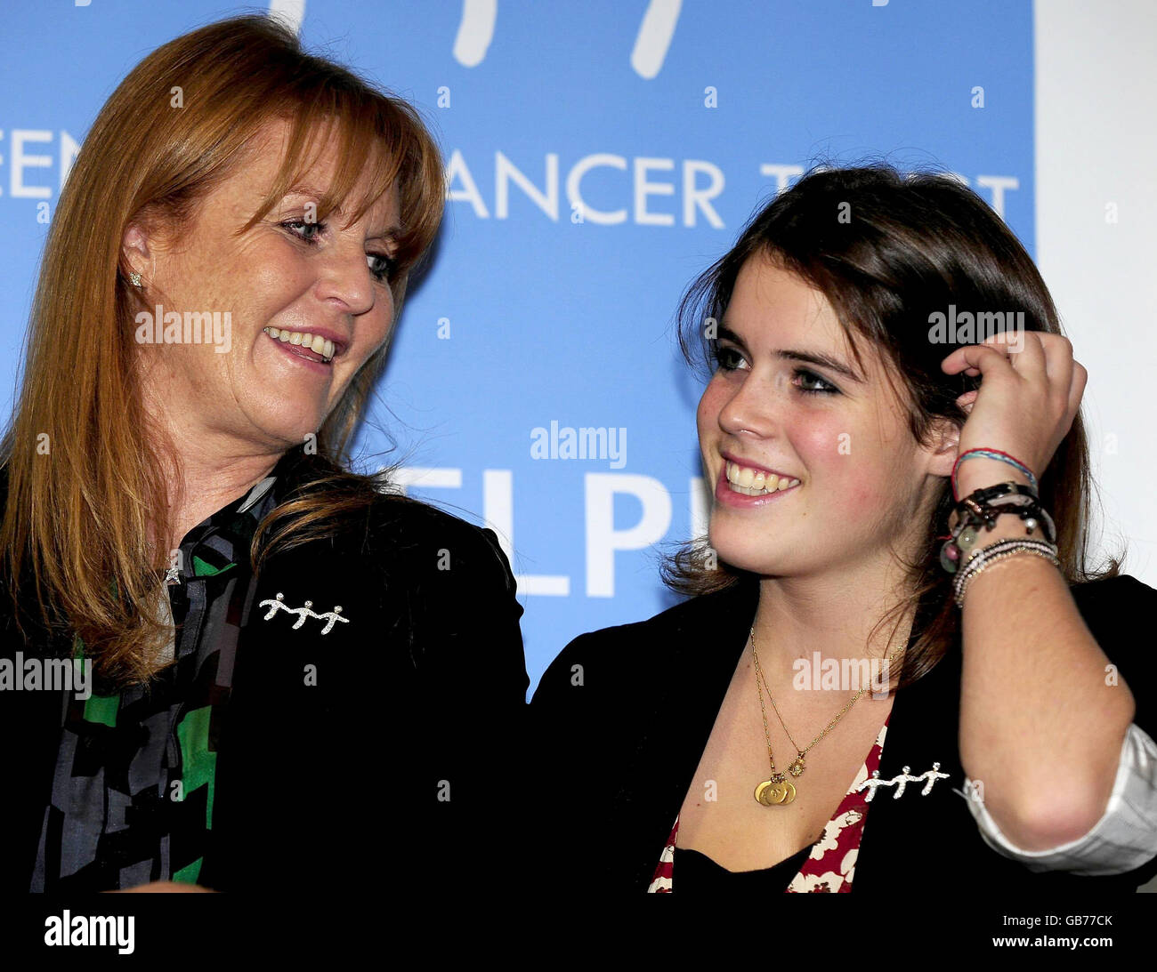 The Duchess of York by her daughter Princess Eugenie during