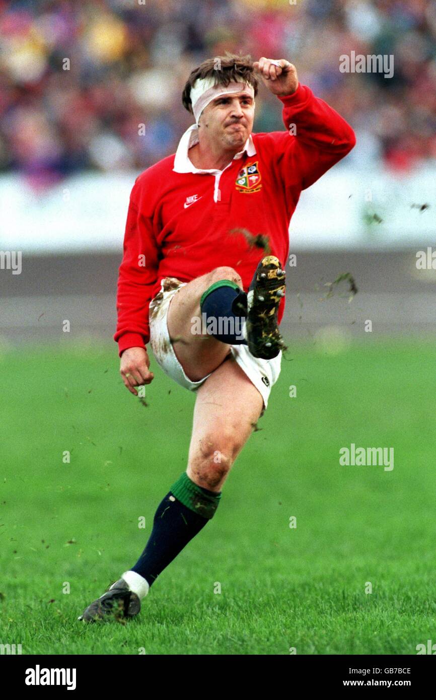 BRITISH LIONS TOUR RUGBY UNION. STUART BARNES, BRITISH LIONS Stock