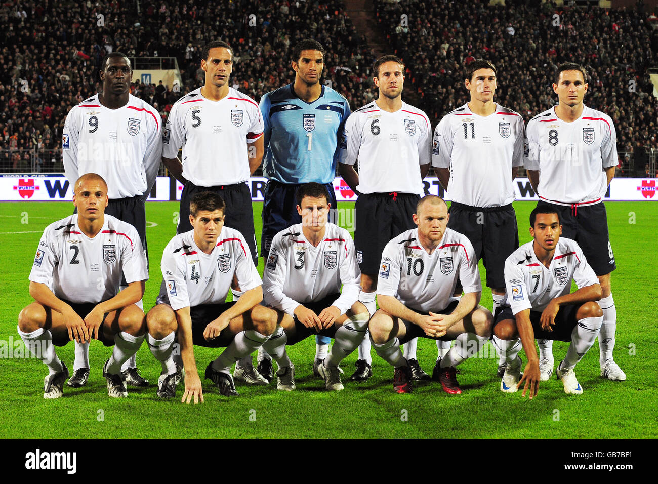 Soccer FIFA World Cup 2010 Qualifying Round Group Six Belarus v