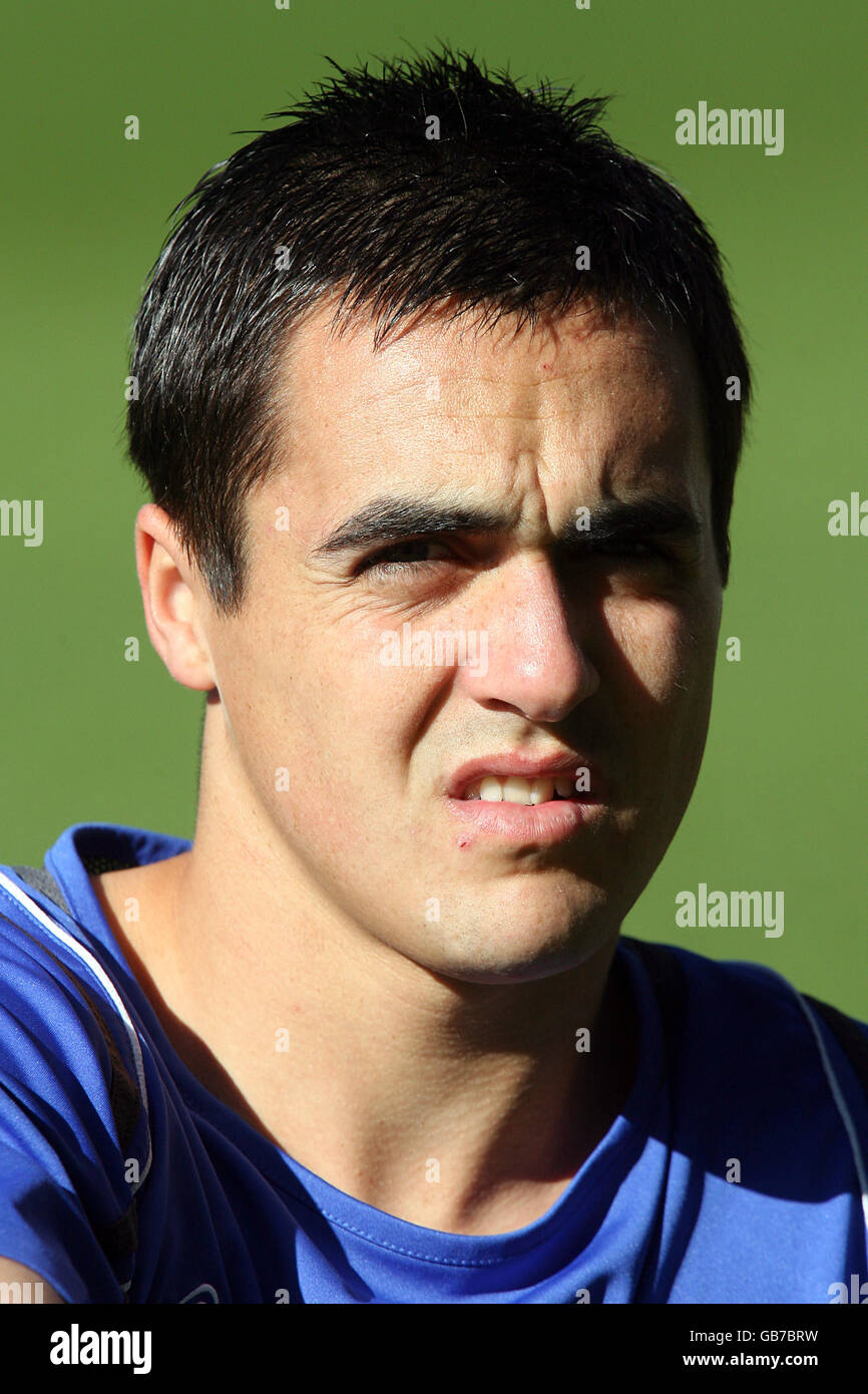 Football dons mk don head shot headshot training top hires stock