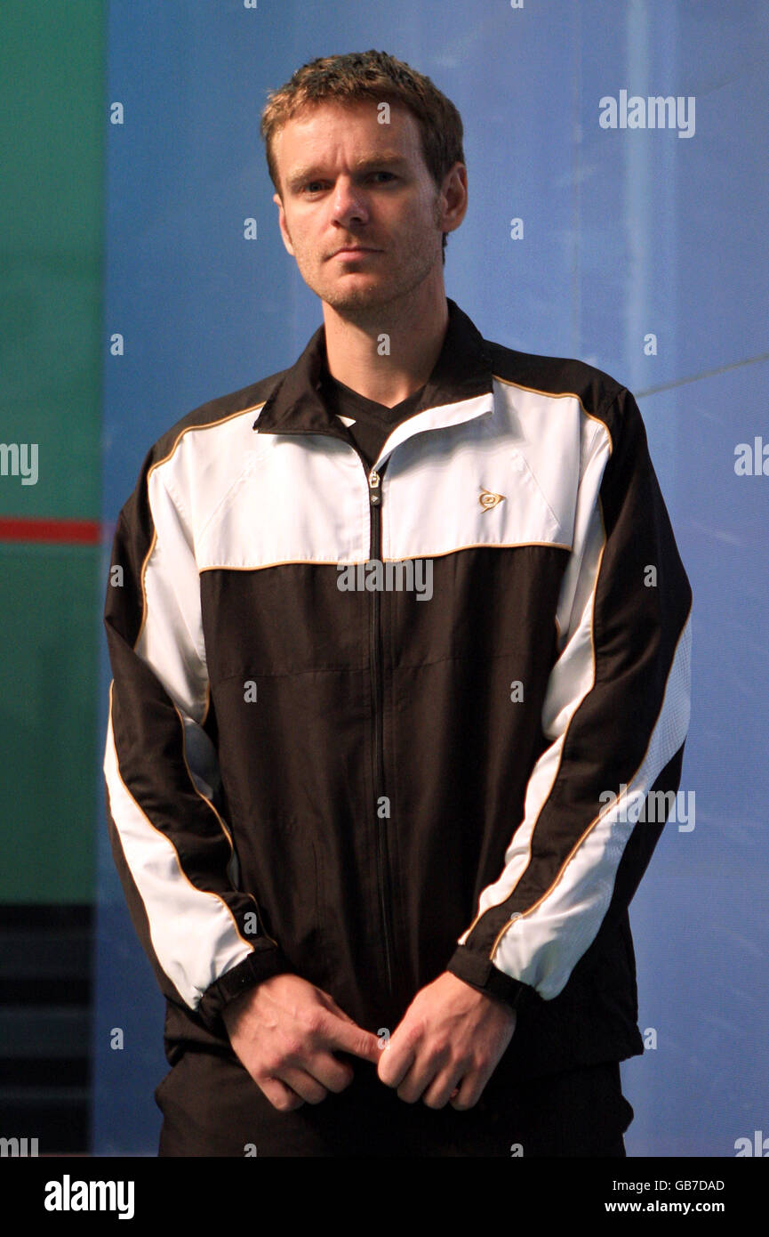Squash - Hi-Tec World Squash Championships 2008 - National Squash Centre Stock Photo