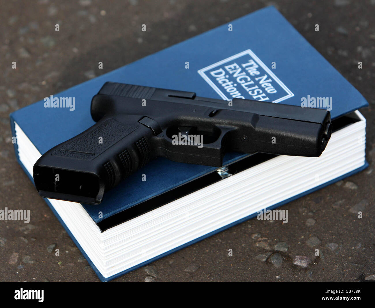 Fake Pistol High Resolution Stock Photography and Images - Alamy
