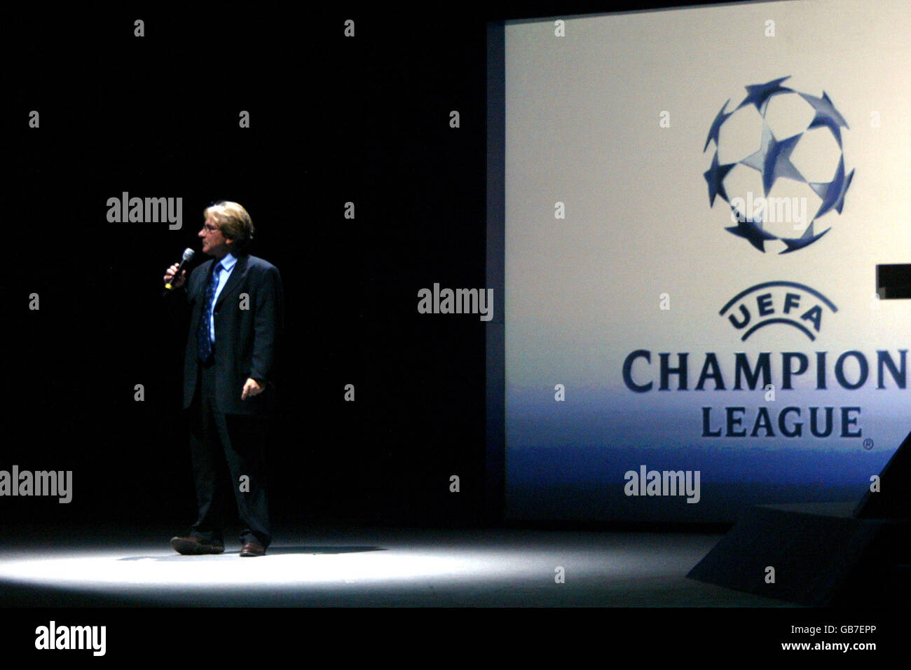 Soccer UEFA Champions League Draw. The draw for the Champions League