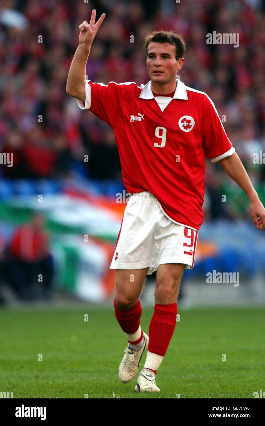 Soccer European Championships 2004 Qualifier Group Ten Switzerland