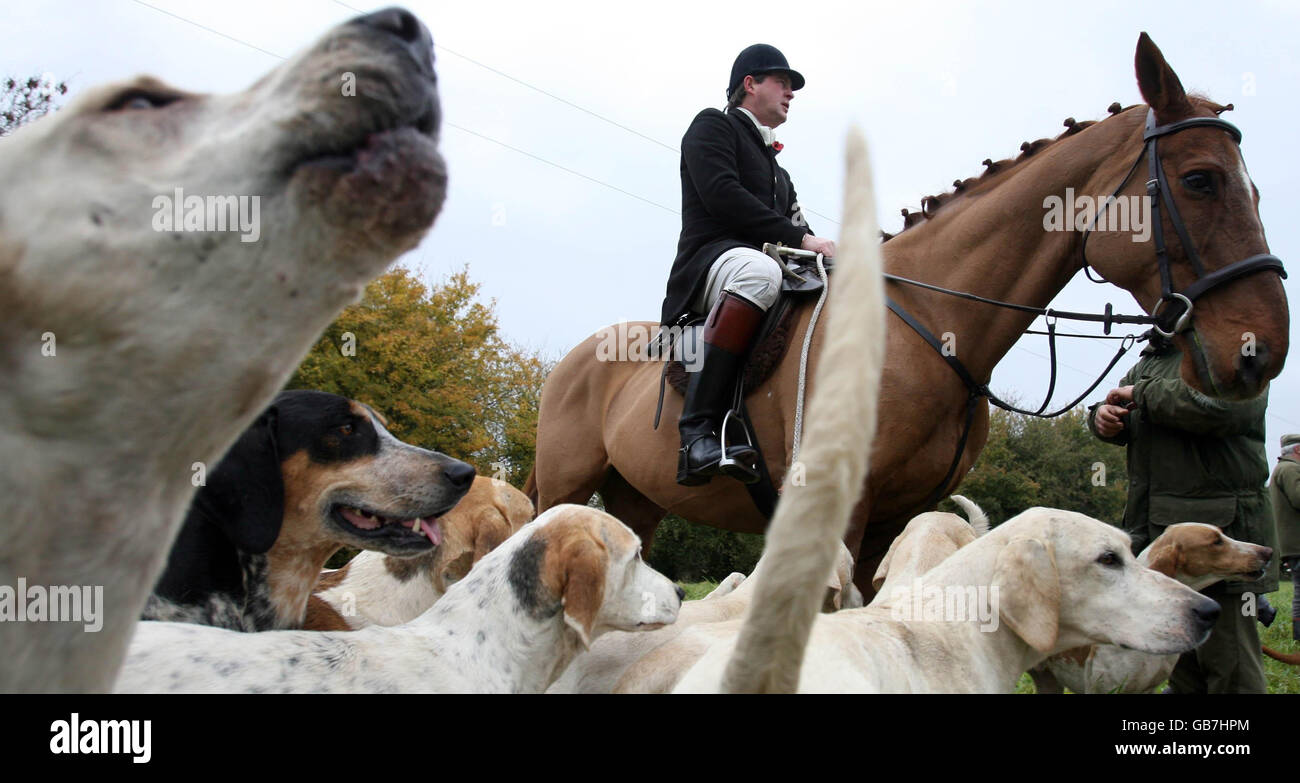 First weekend of hunting season Stock Photo - Alamy