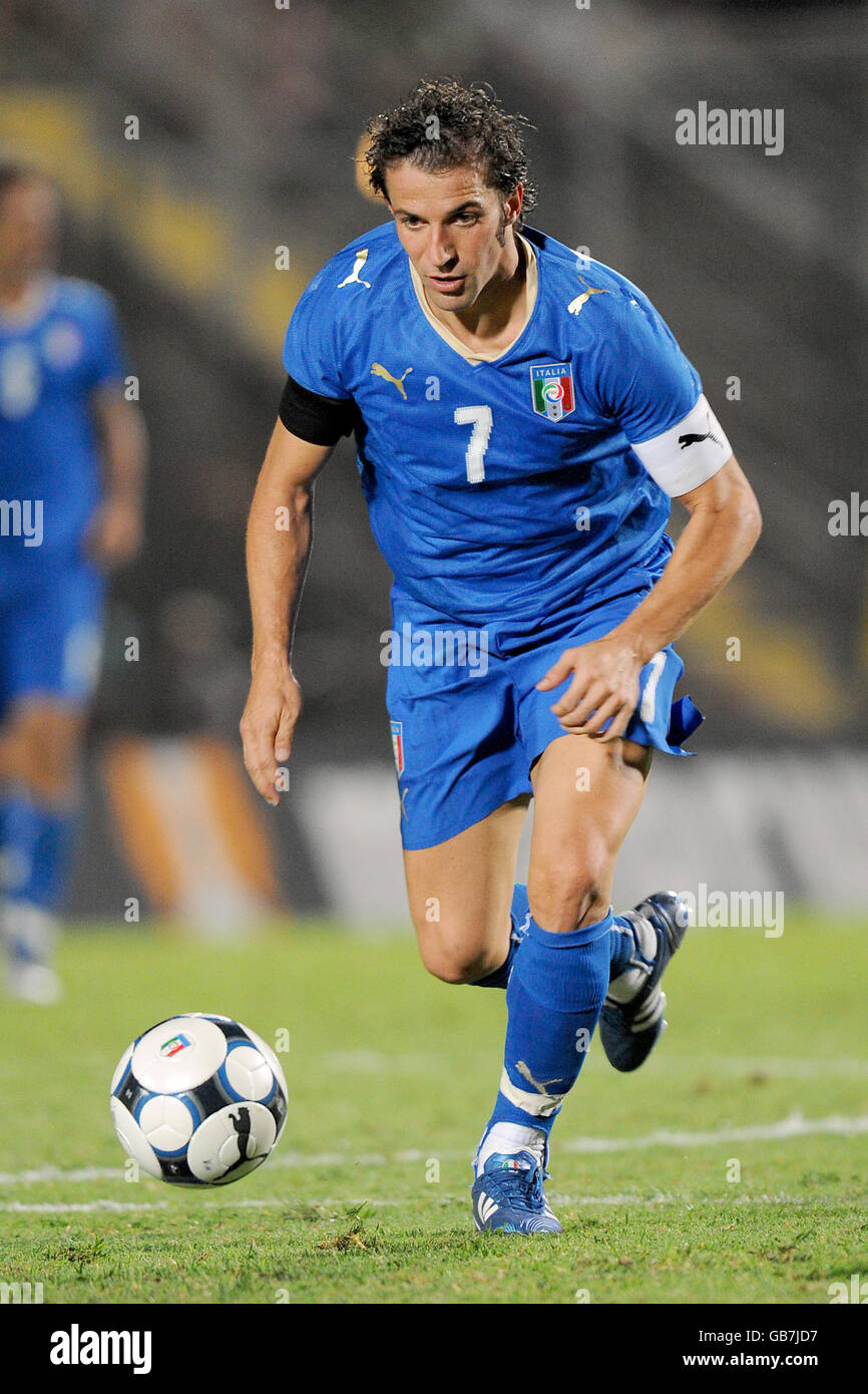 Soccer - International Friendly - Italy v Austria - Stade Du Ray. Alessandro Del Piero, Italy Stock Photo
