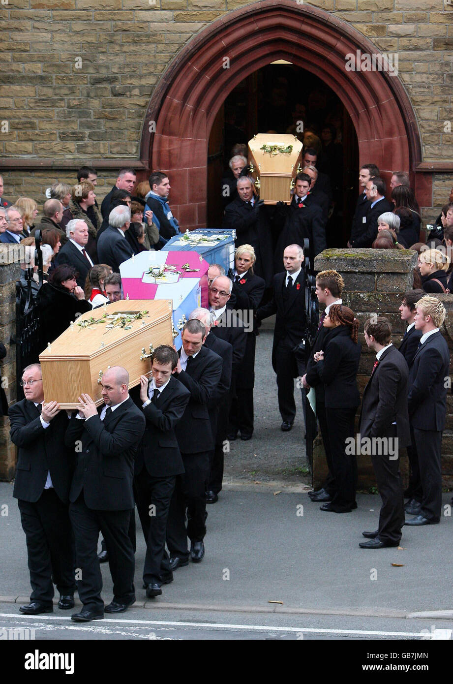 Statham family funeral Stock Photo Alamy