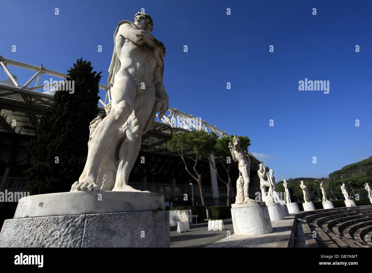 Stadio olimpico stadium view hi-res stock photography and images - Alamy