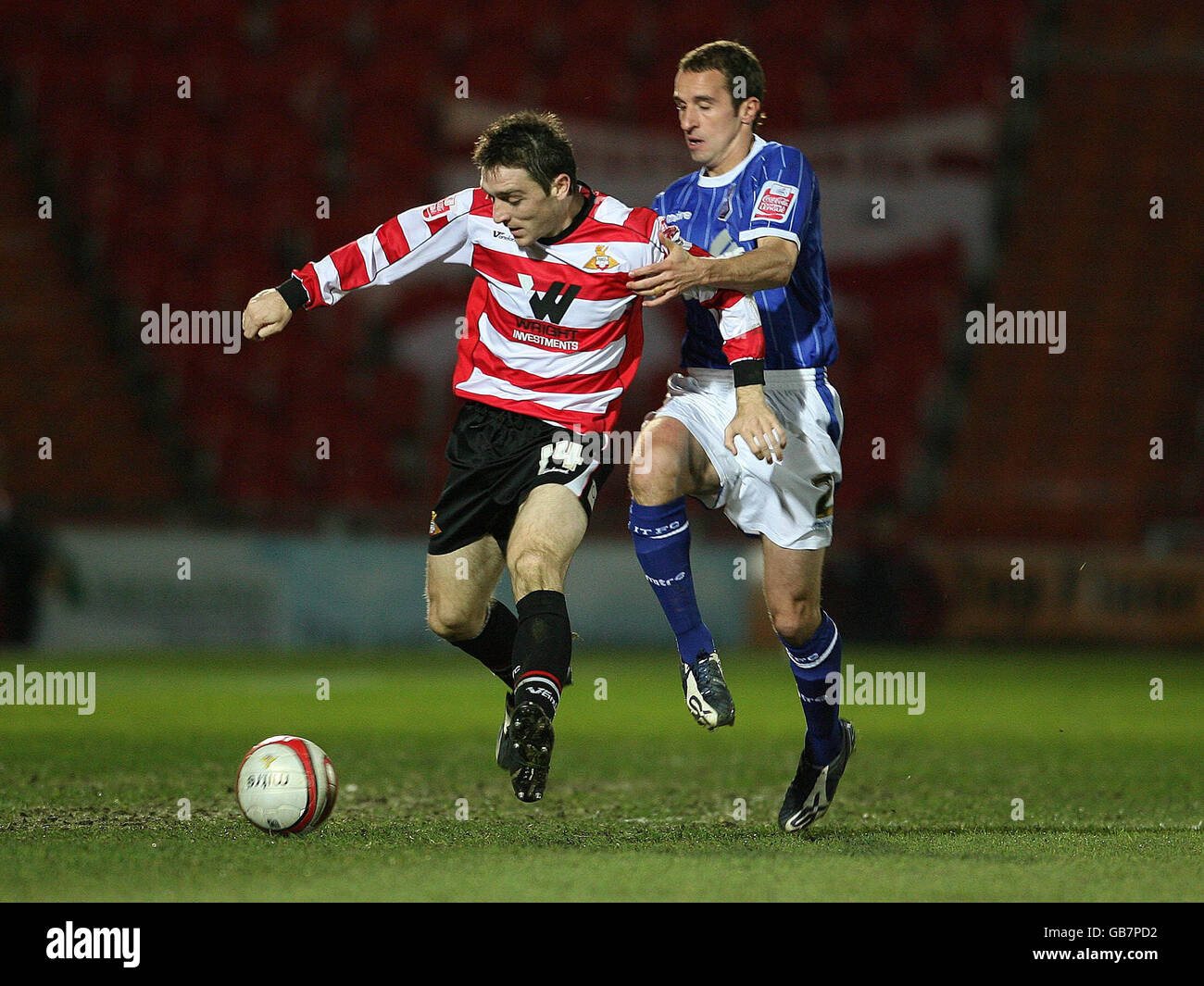 Soccer - Coca-Cola Football Championship - Doncaster Rovers v Ipswich Town - Keepmoat Stadium Stock Photo