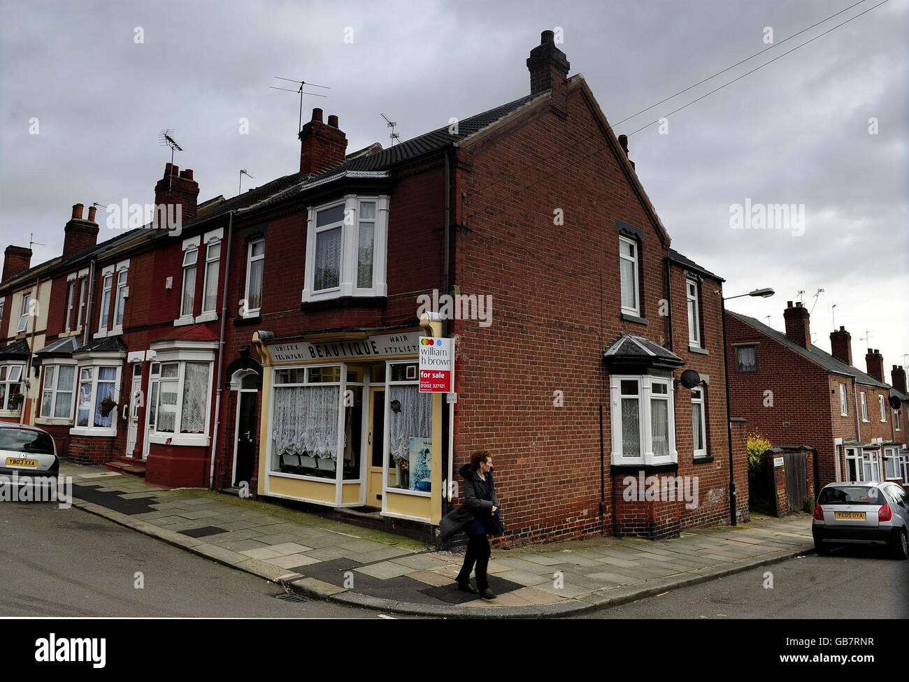 Arkwrights shop for sale Stock Photo - Alamy