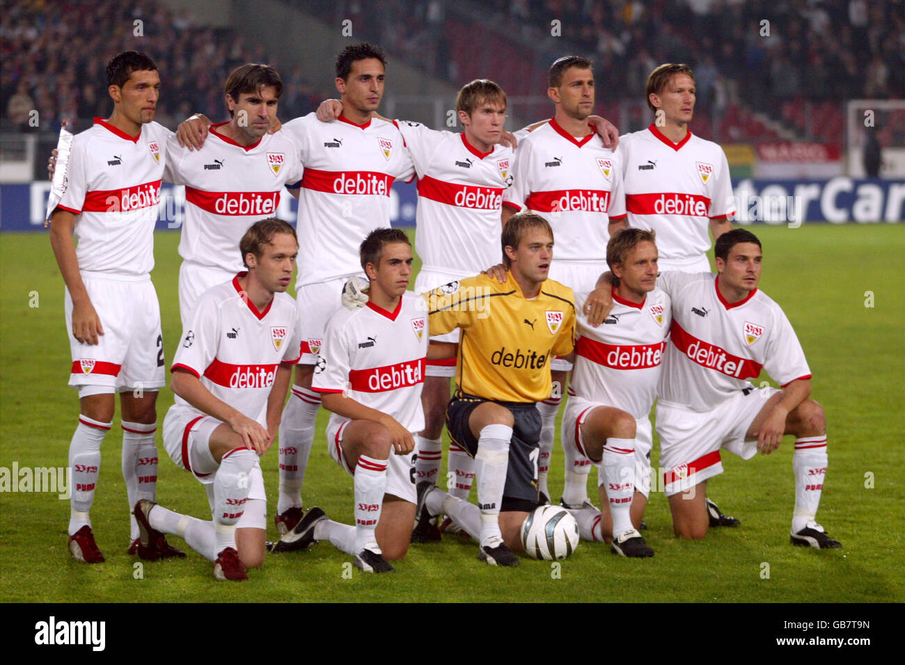 Soccer - UEFA Champions League - Group E - VFB Stuttgart v Manchester  United Stock Photo - Alamy