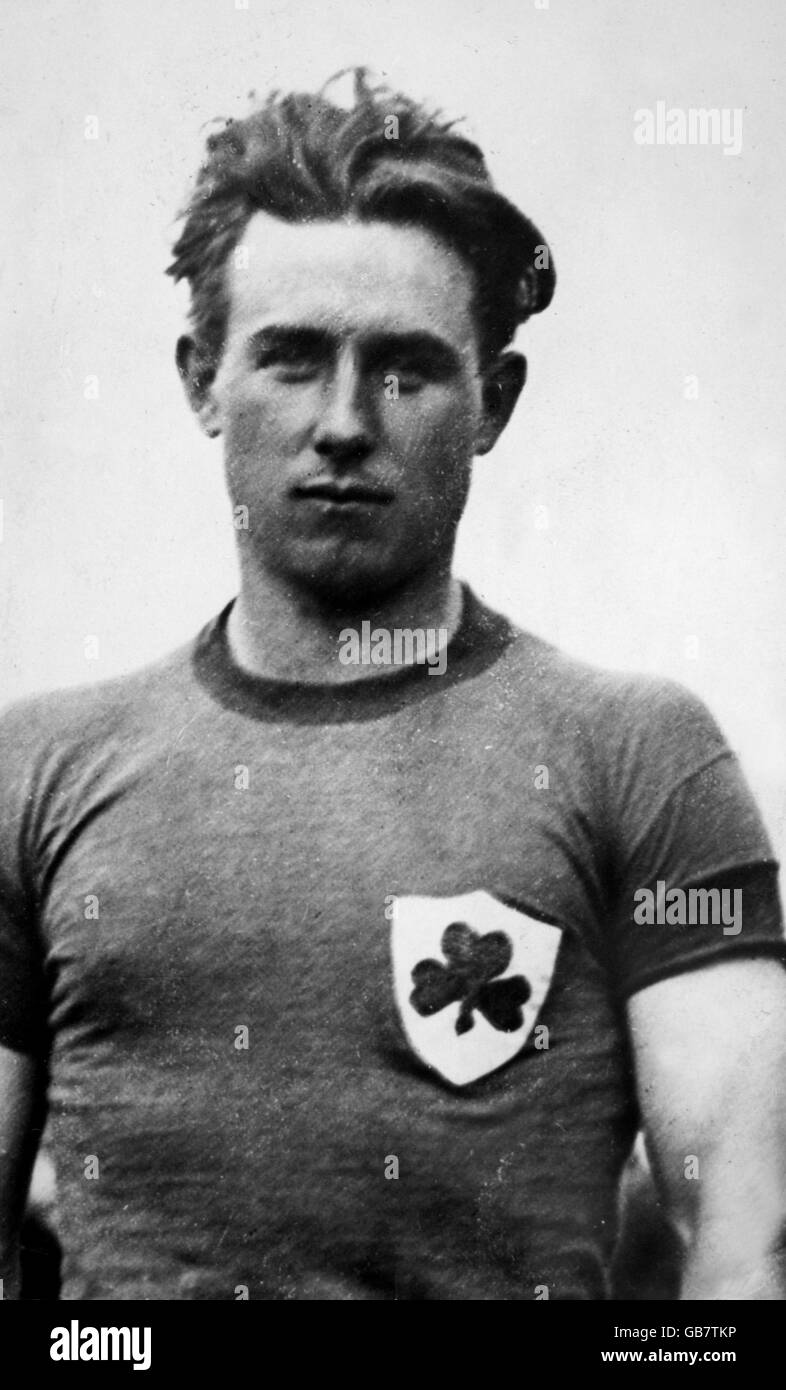 Athletics. Patrick O'Callaghan, 1928 Olympic Hammer gold medallist Stock Photo