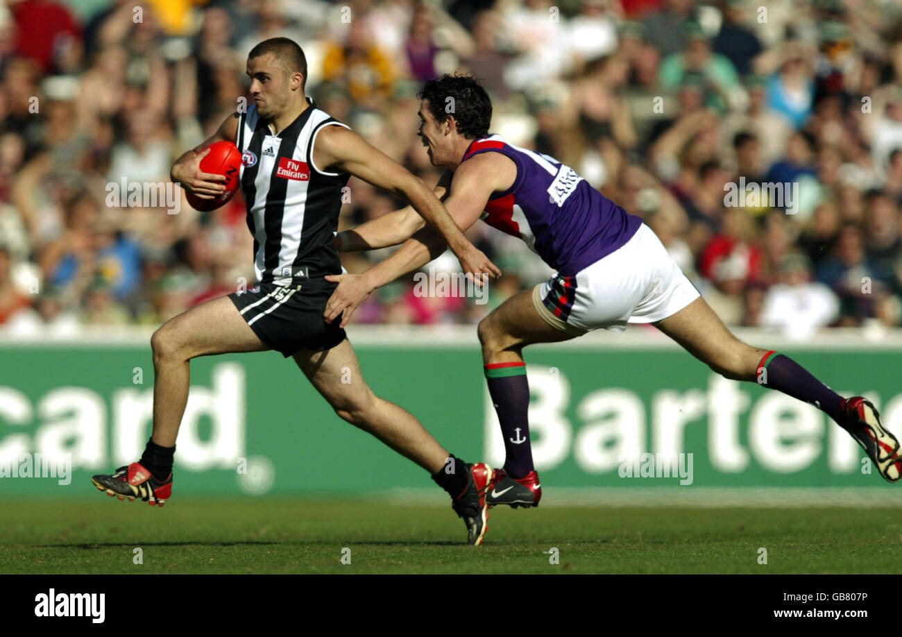 Australian Rules Football The Amp Oval Bartercard Afl Challenge Stock Photo Alamy