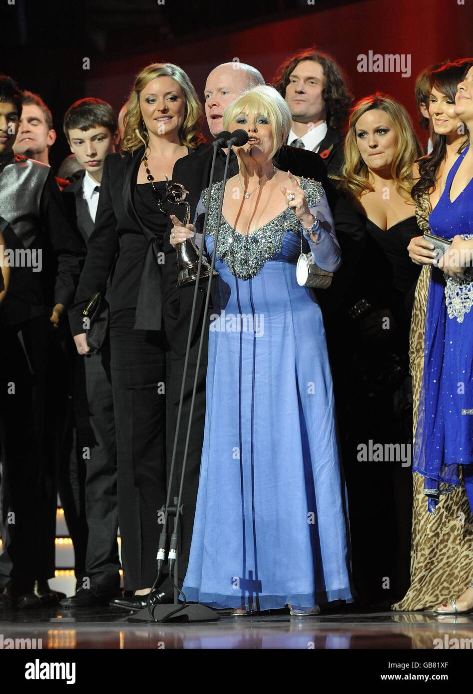 eastenders-cast-on-stage-receiving-their-most-popular-serial-drama