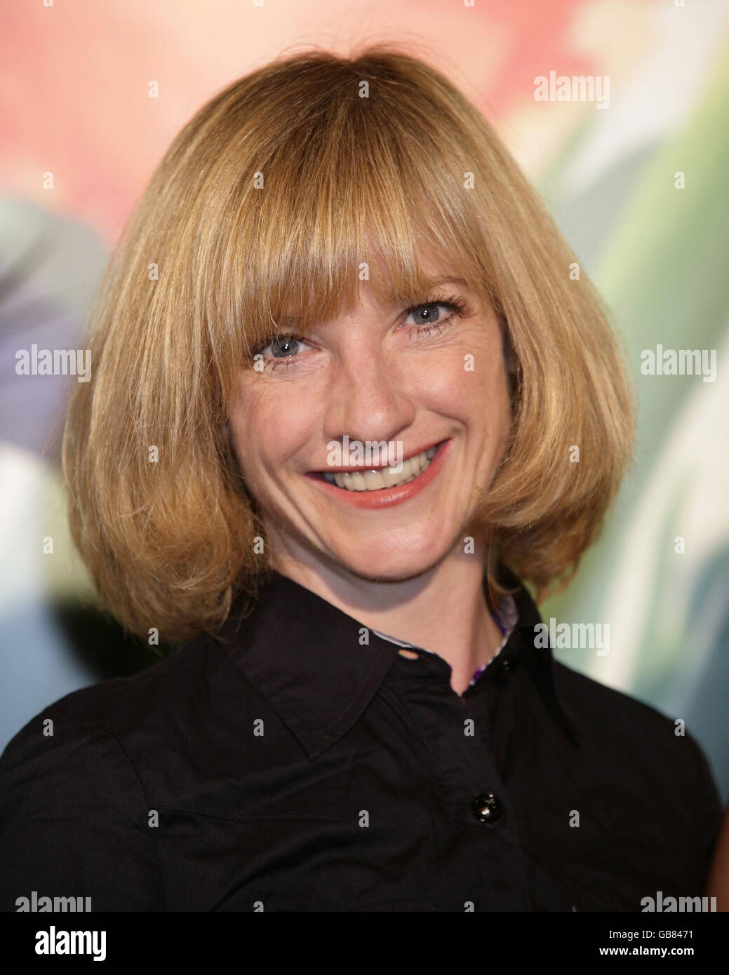 Jane Horrocks, who provides the voice of the character Fairy Mary in the film, at the UK premiere of the Disney animated movie 'Tinker Bell', at Dartmouth House in central London, Sunday 2 November 2008. Stock Photo