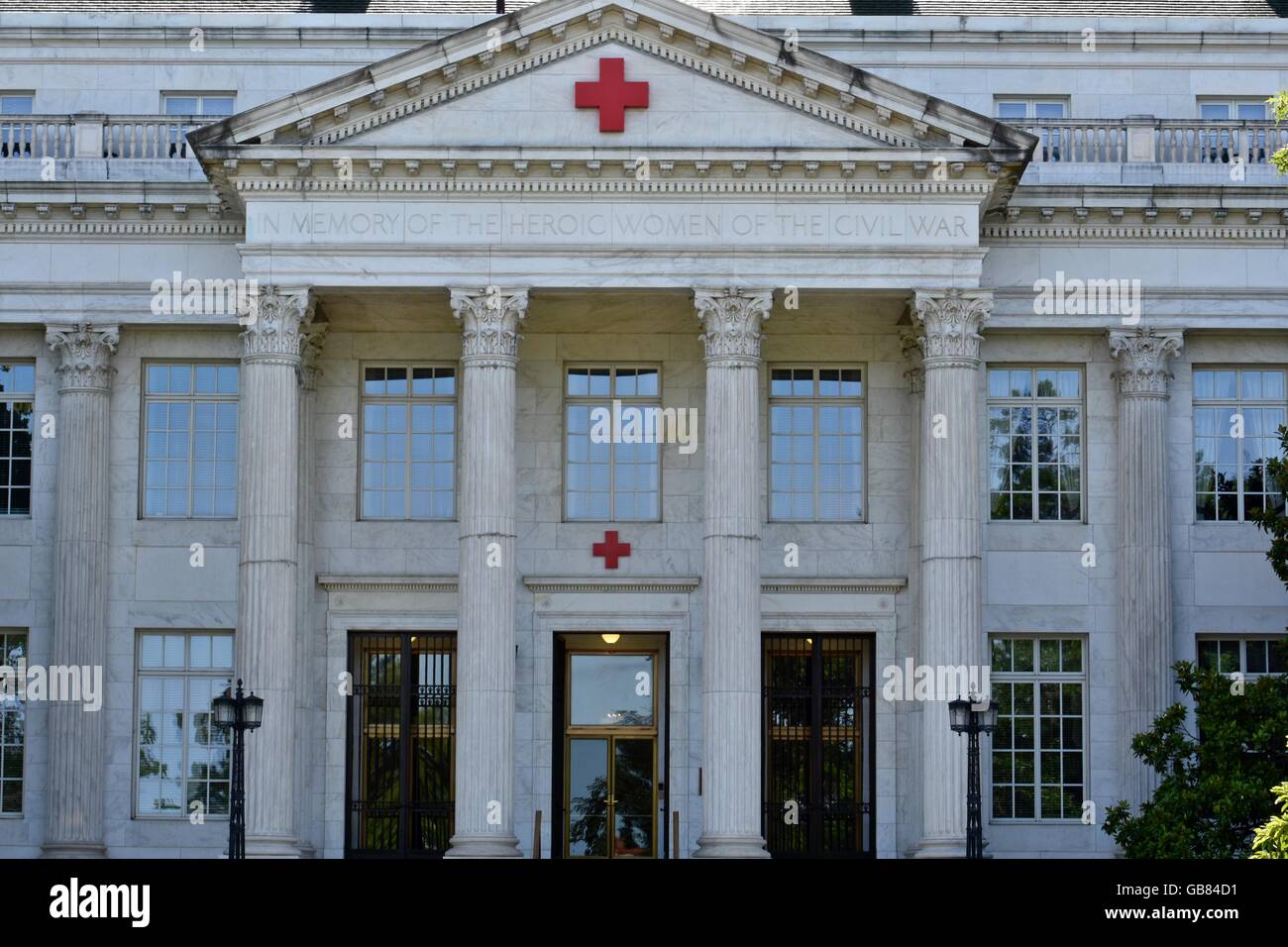 The Red Cross building in Washington DC Stock Photo