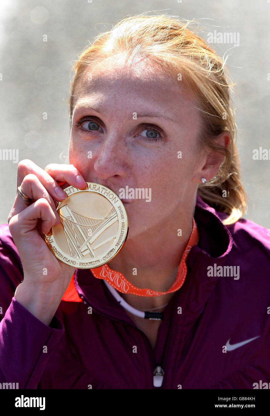 Athletics New York Marathon New York Stock Photo Alamy