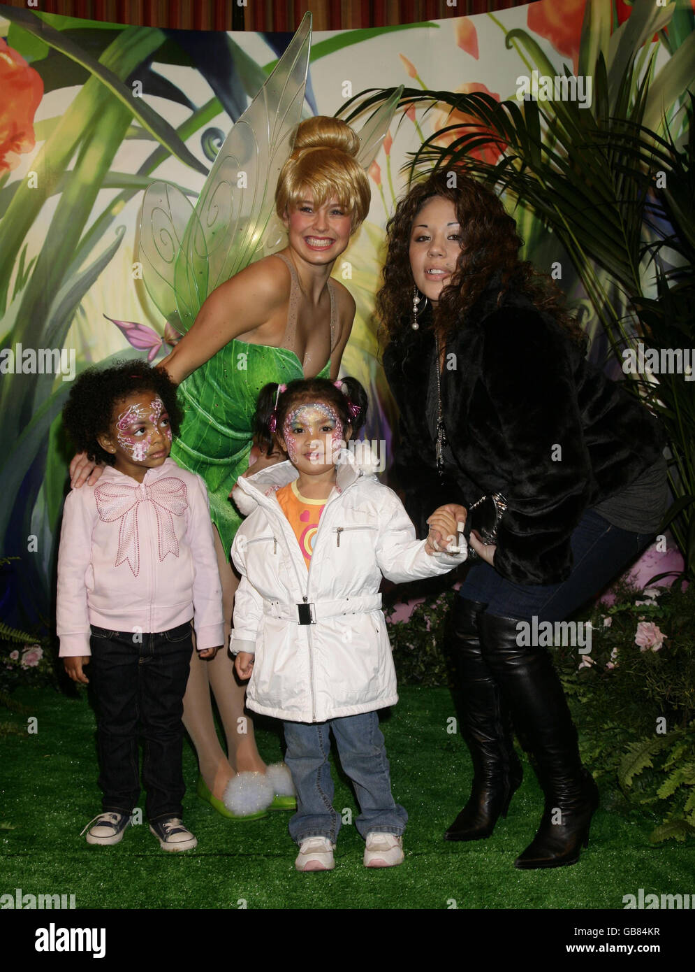 Tinker Bell Premiere - London Stock Photo - Alamy