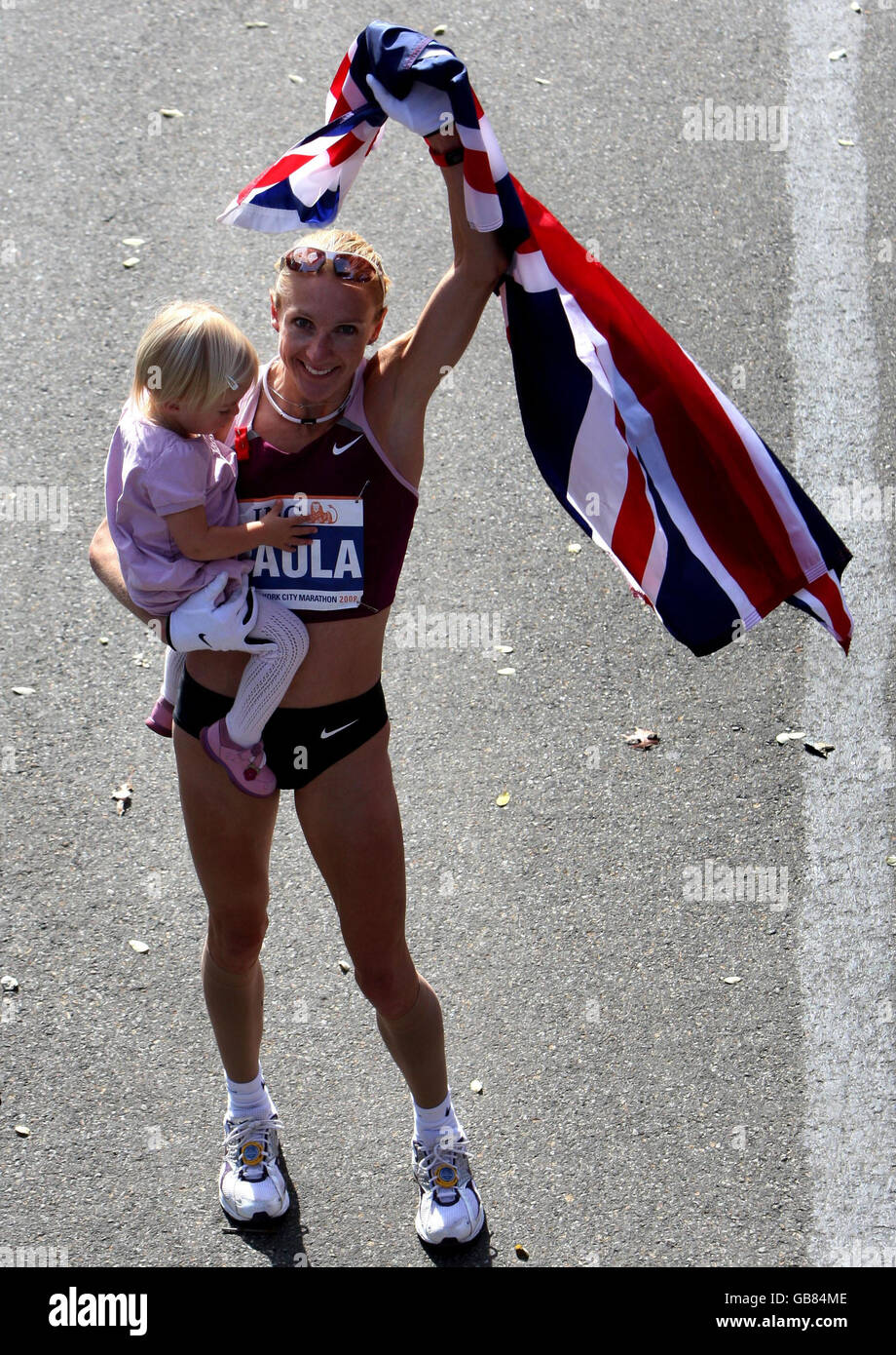 Athletics New York Marathon New York Stock Photo Alamy